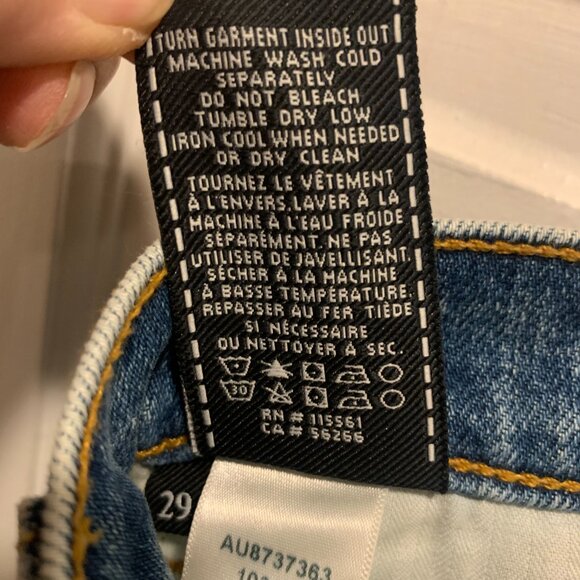 7 For All Mankind~ NWT!!~ HW Cropped - Picture 15 of 15